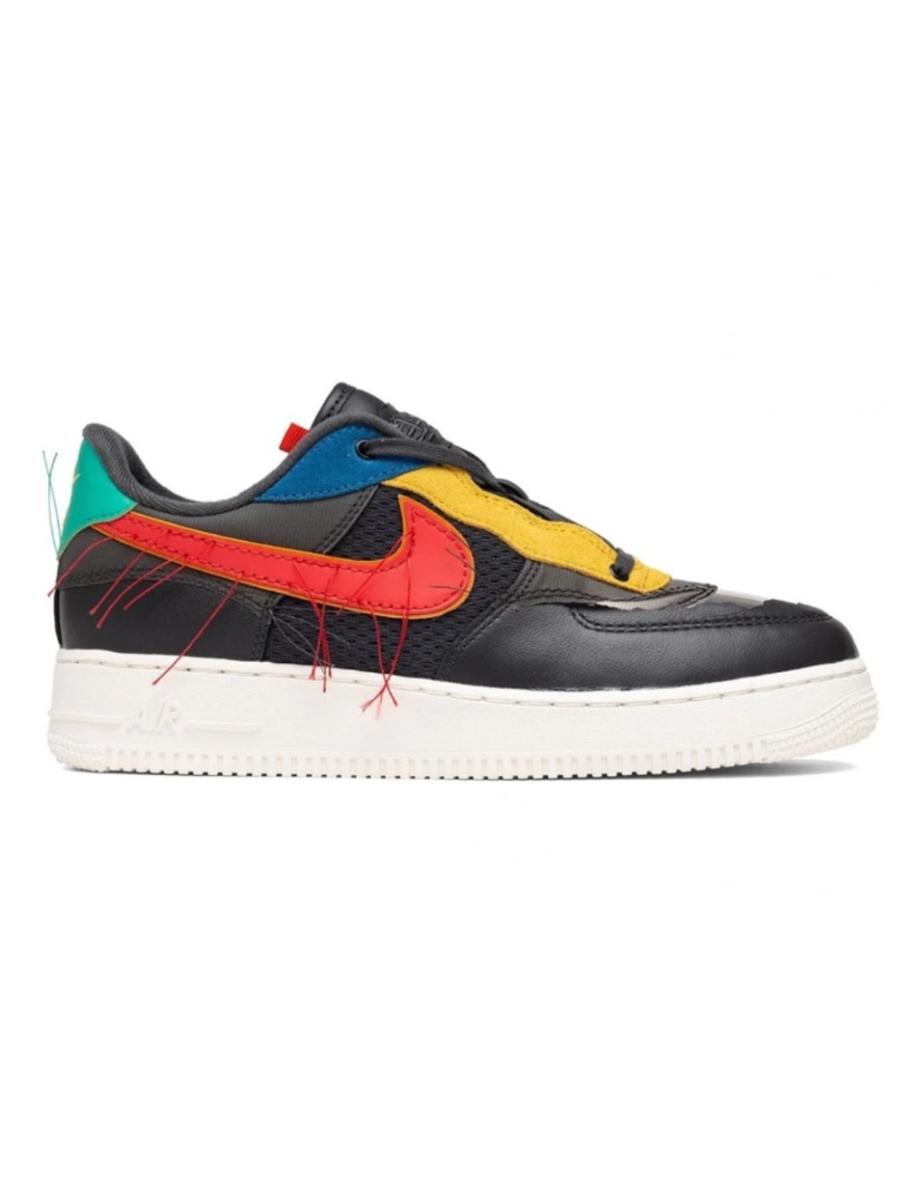 Nike Air Force 1 Low BHM Dark Smoke Grey/Track Red